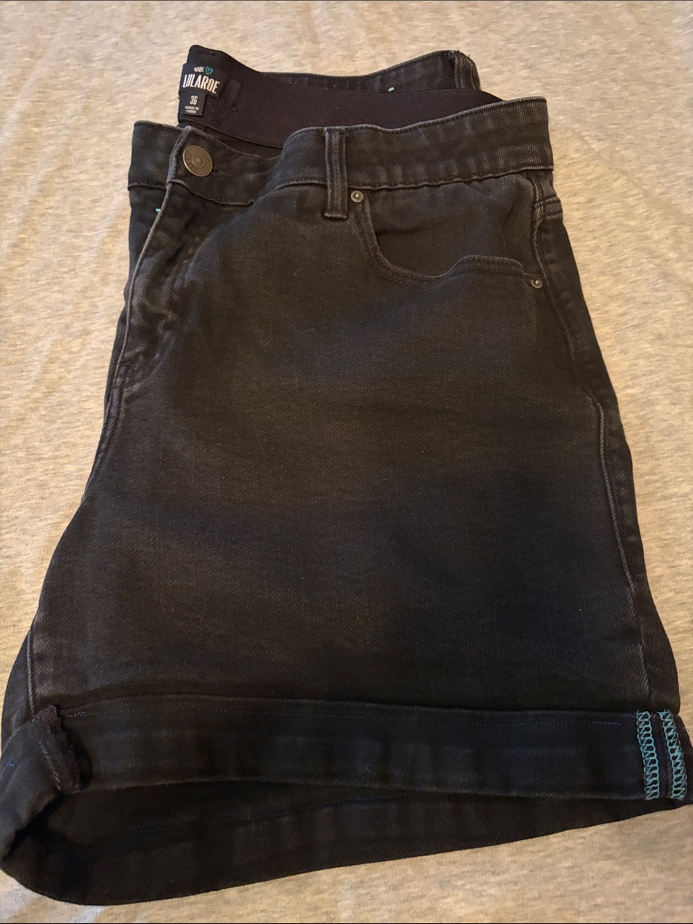 LuLaRoe ladies Slim Black Jeans size 36